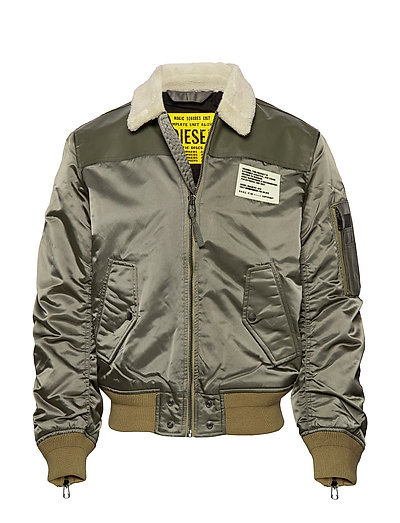 DIESEL W-Fedovik Jacket Bomberjacke Jacke Grün DIESEL MEN