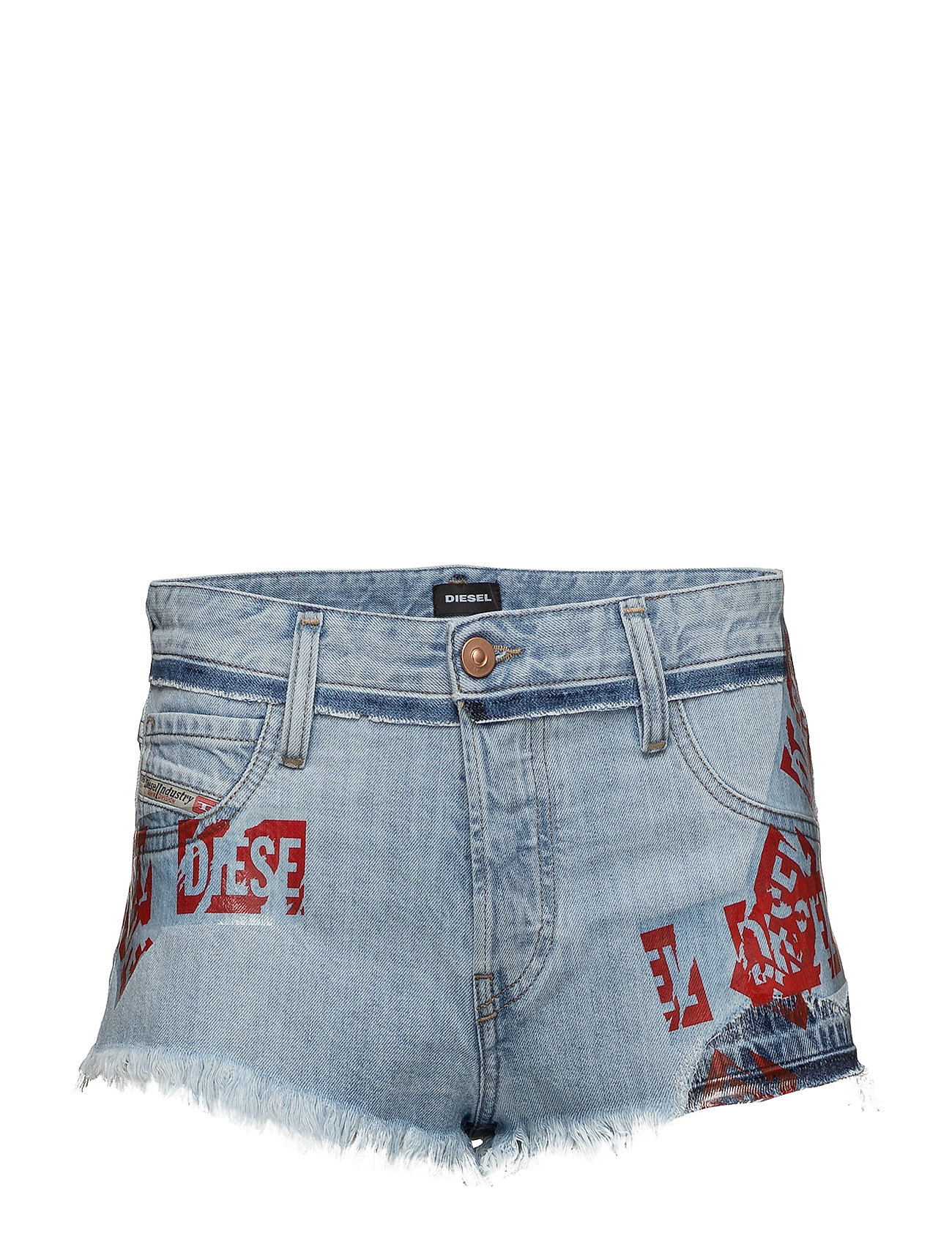 De Scotch Shorts Blauw Diesel Women diesel women kopen in de aanbieding