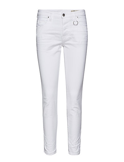 DIESEL Babhila Trousers Slim Jeans Weiß DIESEL WOMEN