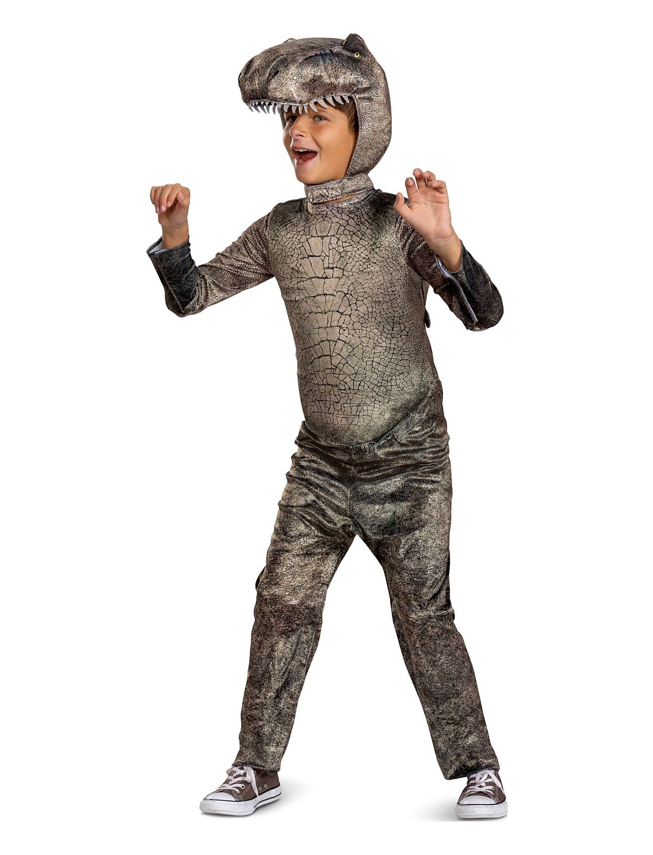 Disguise "Jurassic Park T-Rex Adaptive Costume Toys Costumes & Accessories Character Brown Disguise"