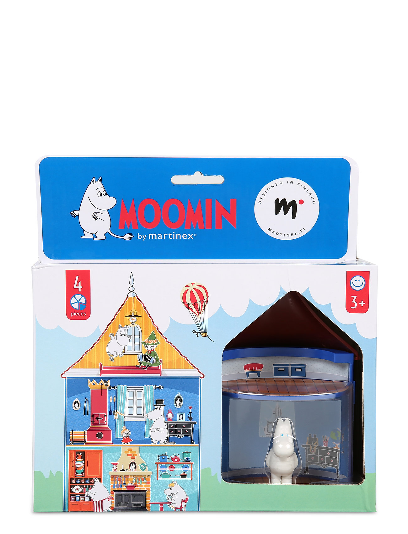 Moominhouse Mini Moomintroll Toys Playsets & Action Figures Movies & Fairy Tale Characters Multi/patterned Martinex
