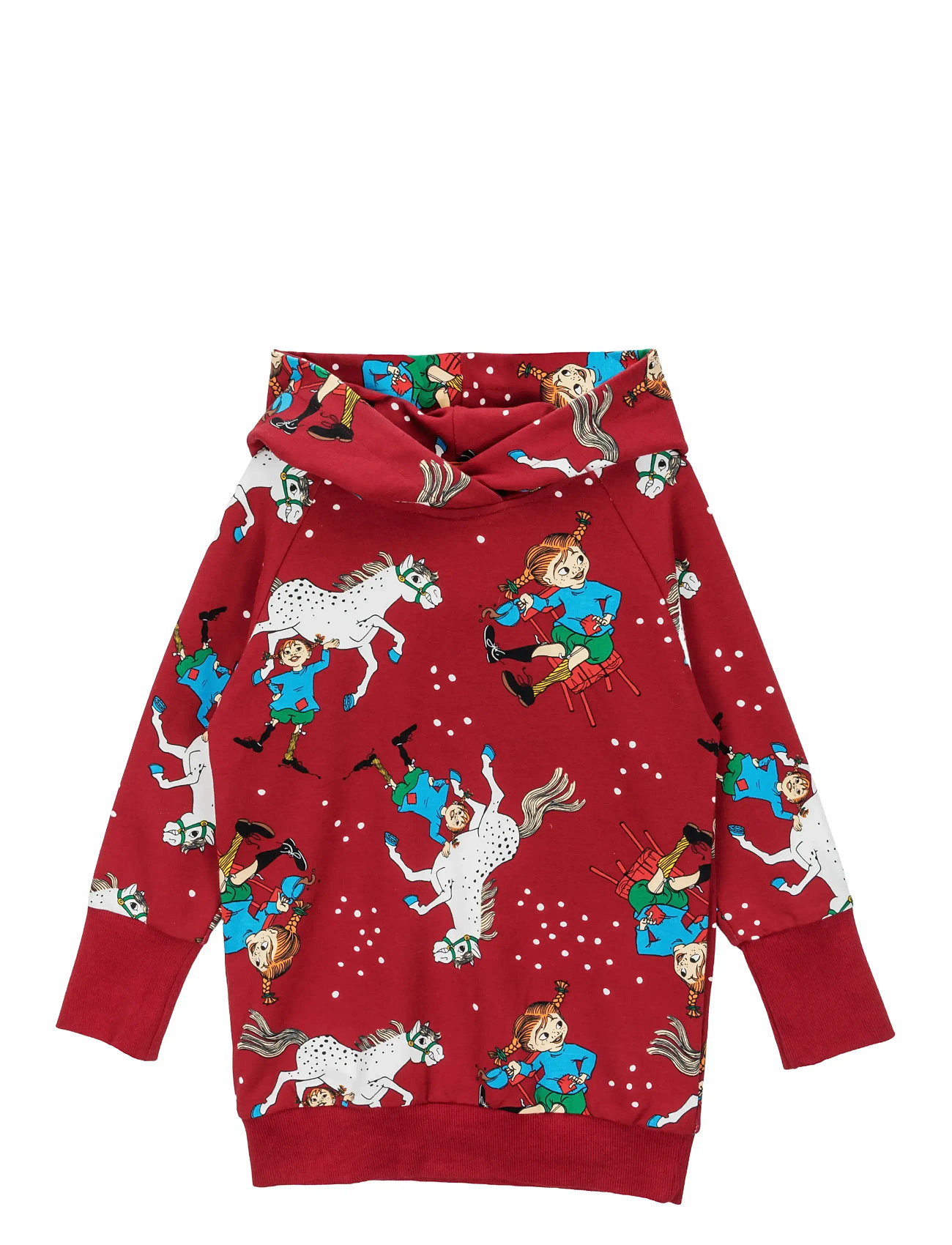 MARTINEX Confident Hoodie Rot - 128 - Kinder