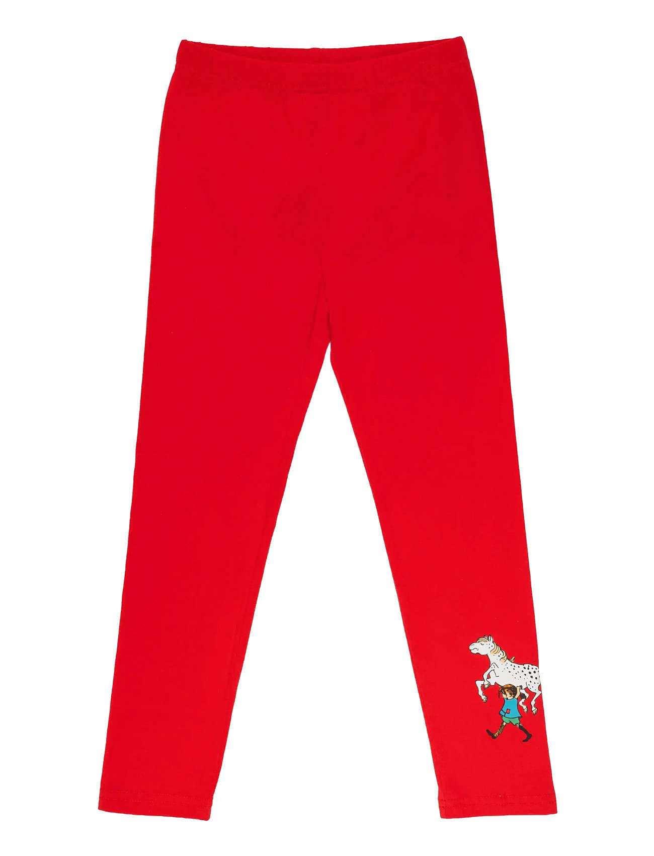 MARTINEX Pippi Basic Leggings Rot - 122/128 - Kinder