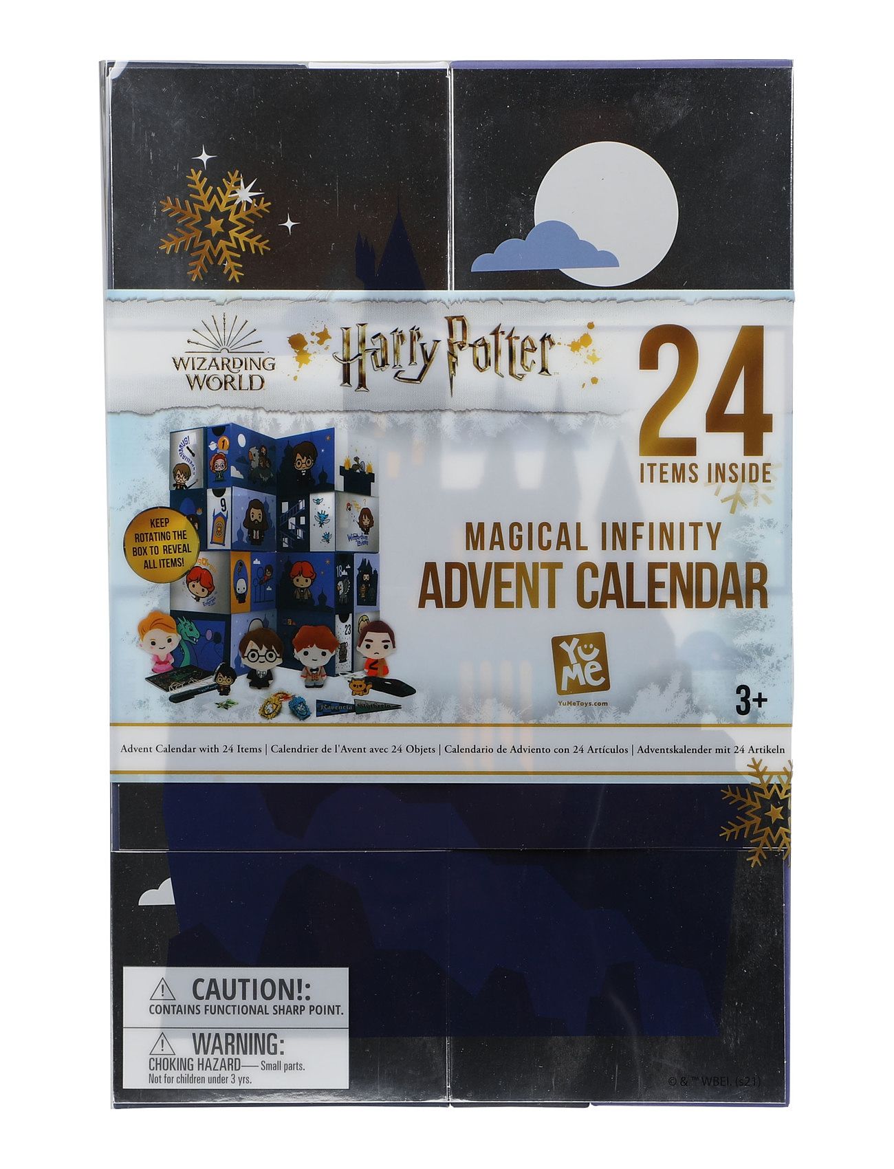 Harry Potter Advent Calender Deluxe Toys Advent Calendars Multi/patterned Martinex