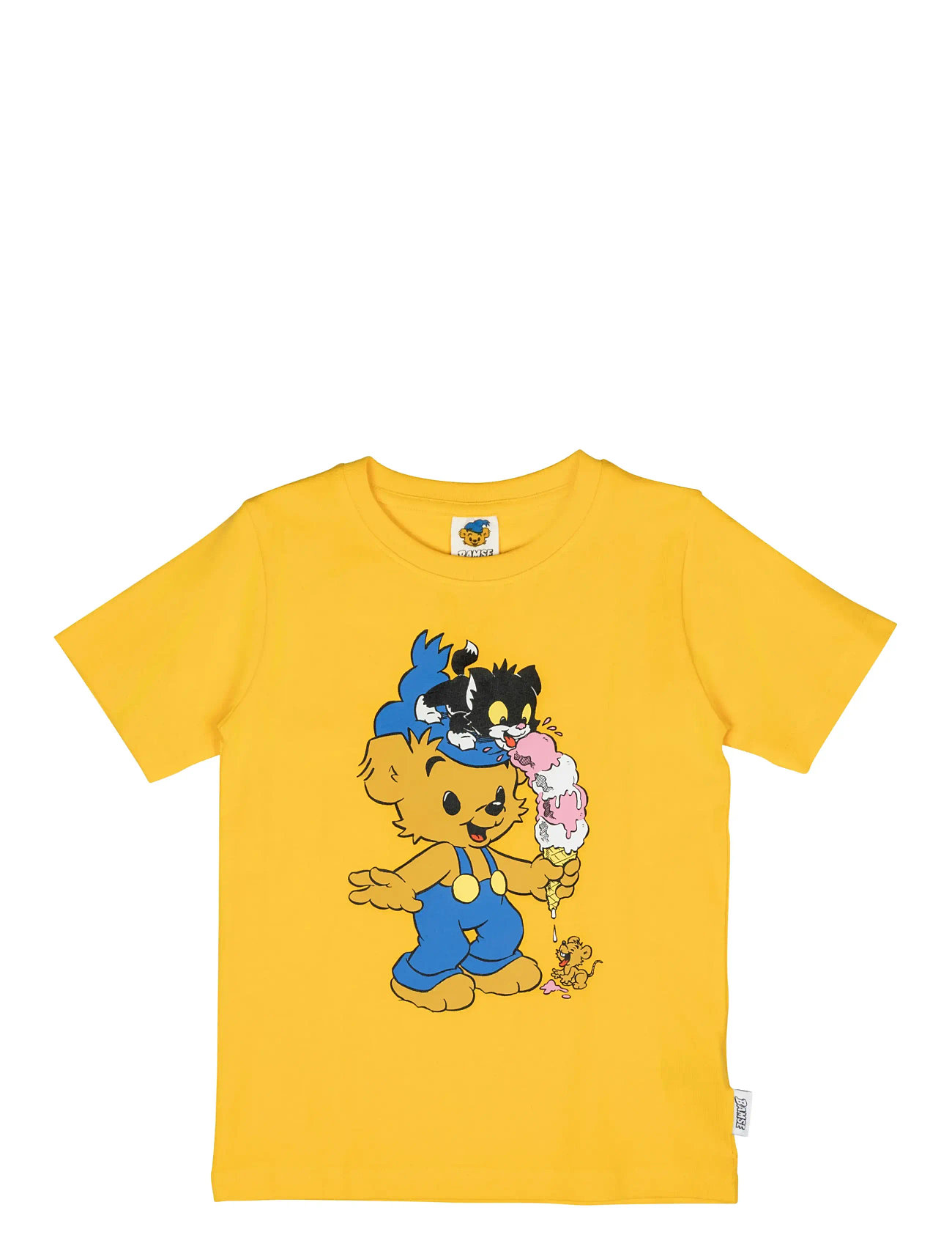 MARTINEX Glass T-Shirt Gelb - 116 - Kinder