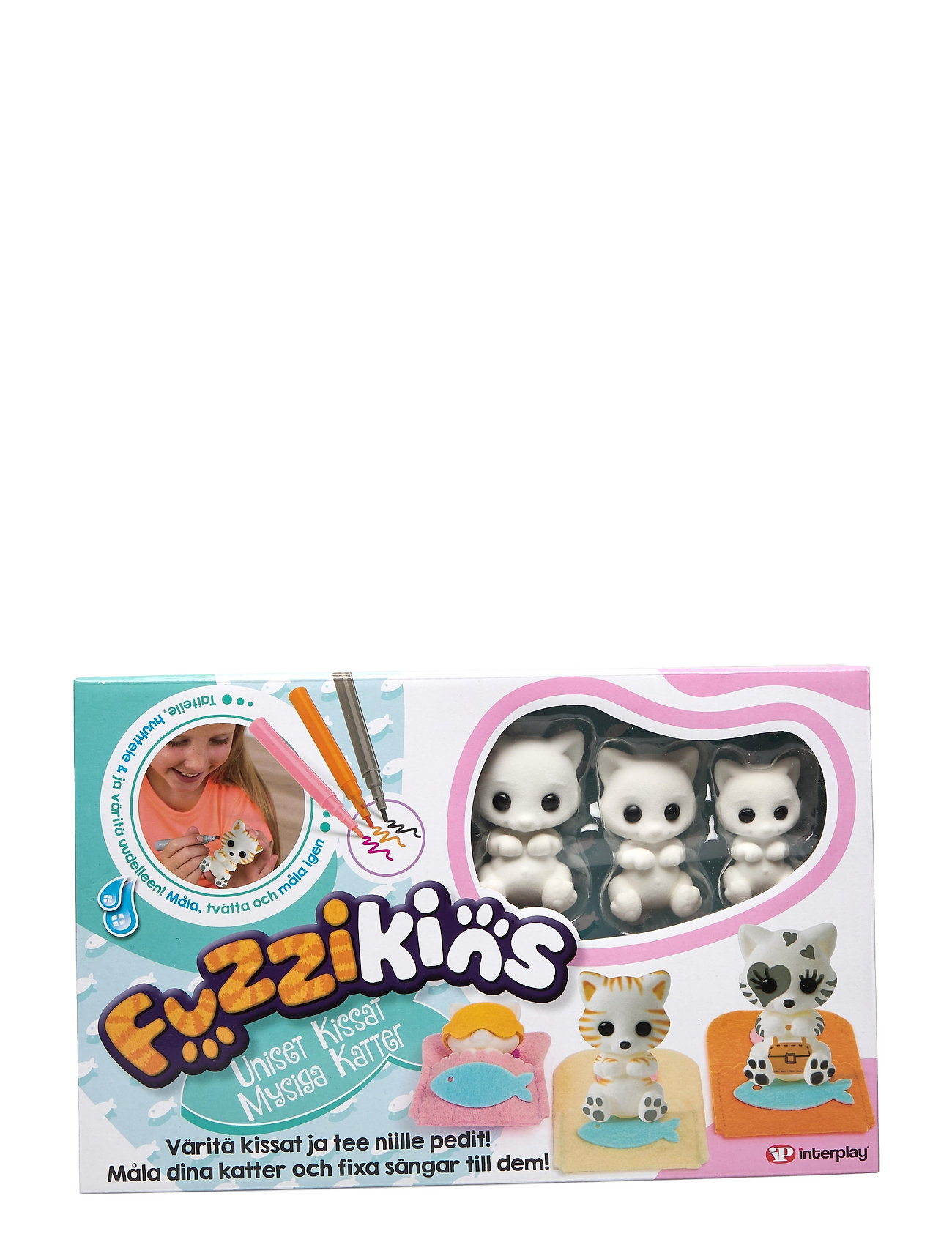 Fuzzikins Cozy Cats Toys Creativity Drawing & Crafts Craft Craft Sets Multi/patterned Martinex
