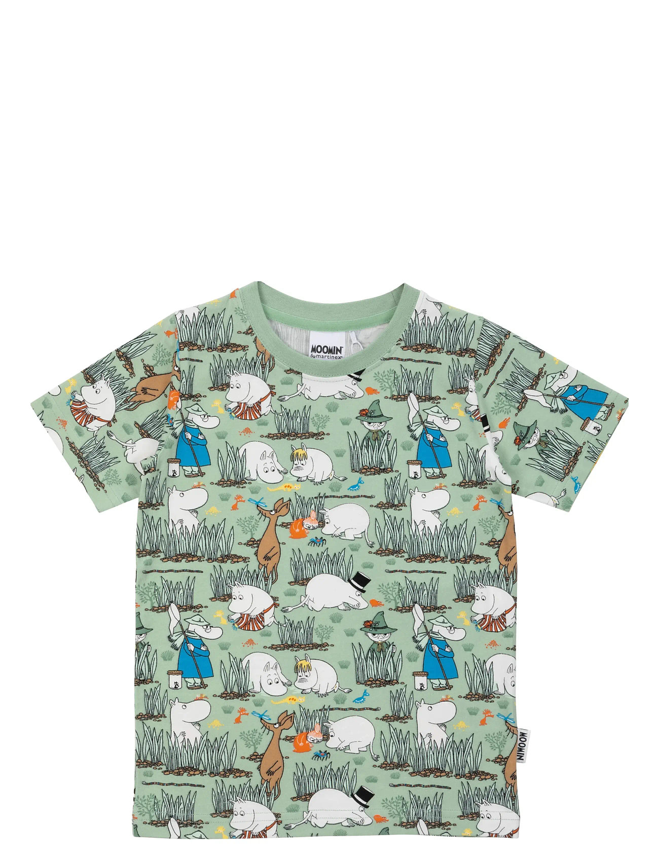 MUMIN Insekter T-Shirt, 116, Green, T-Shirts > Kortærmede, Børn
