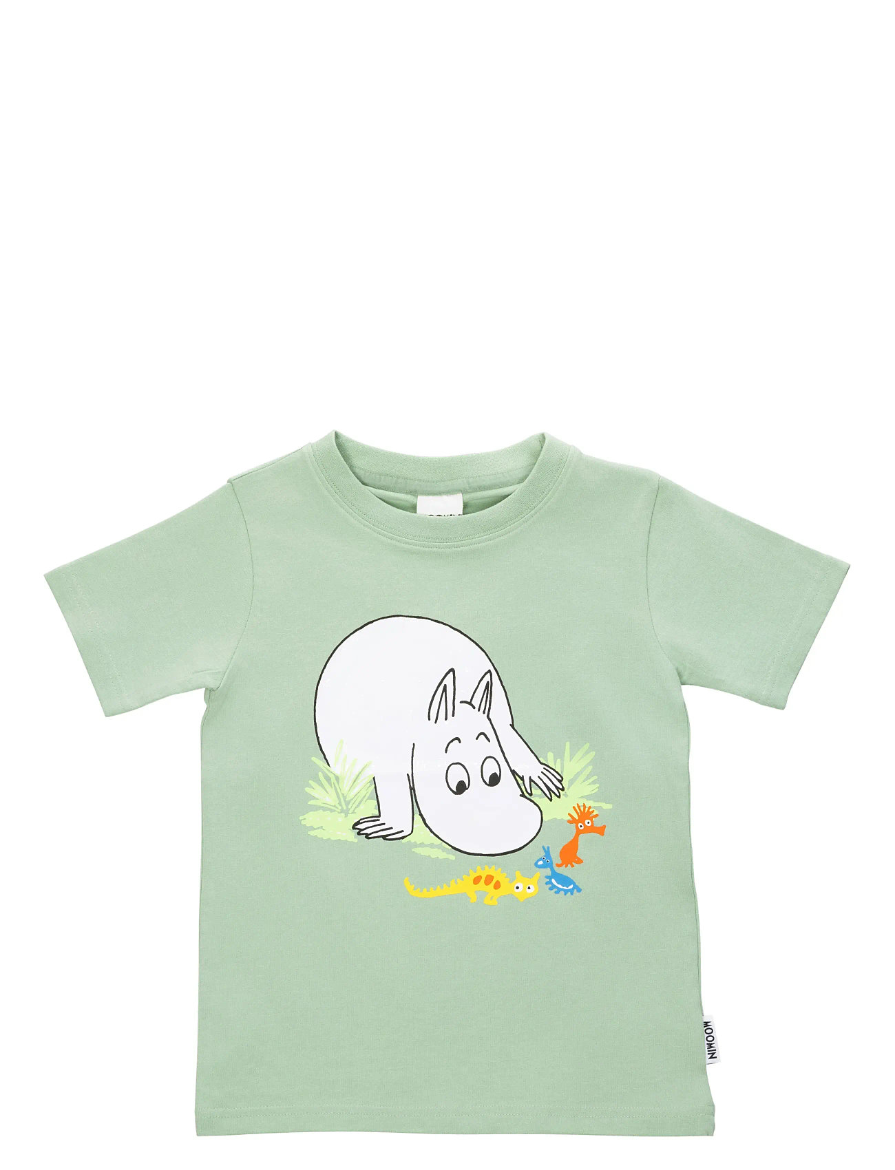 MUMIN Moomintrollet T-Shirt, 116, Green, T-Shirts > Kortærmede, Børn