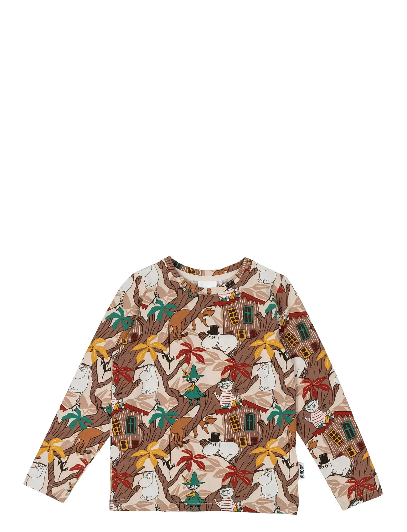 MARTINEX Treehouse Shirt Braun - 104 - Kinder