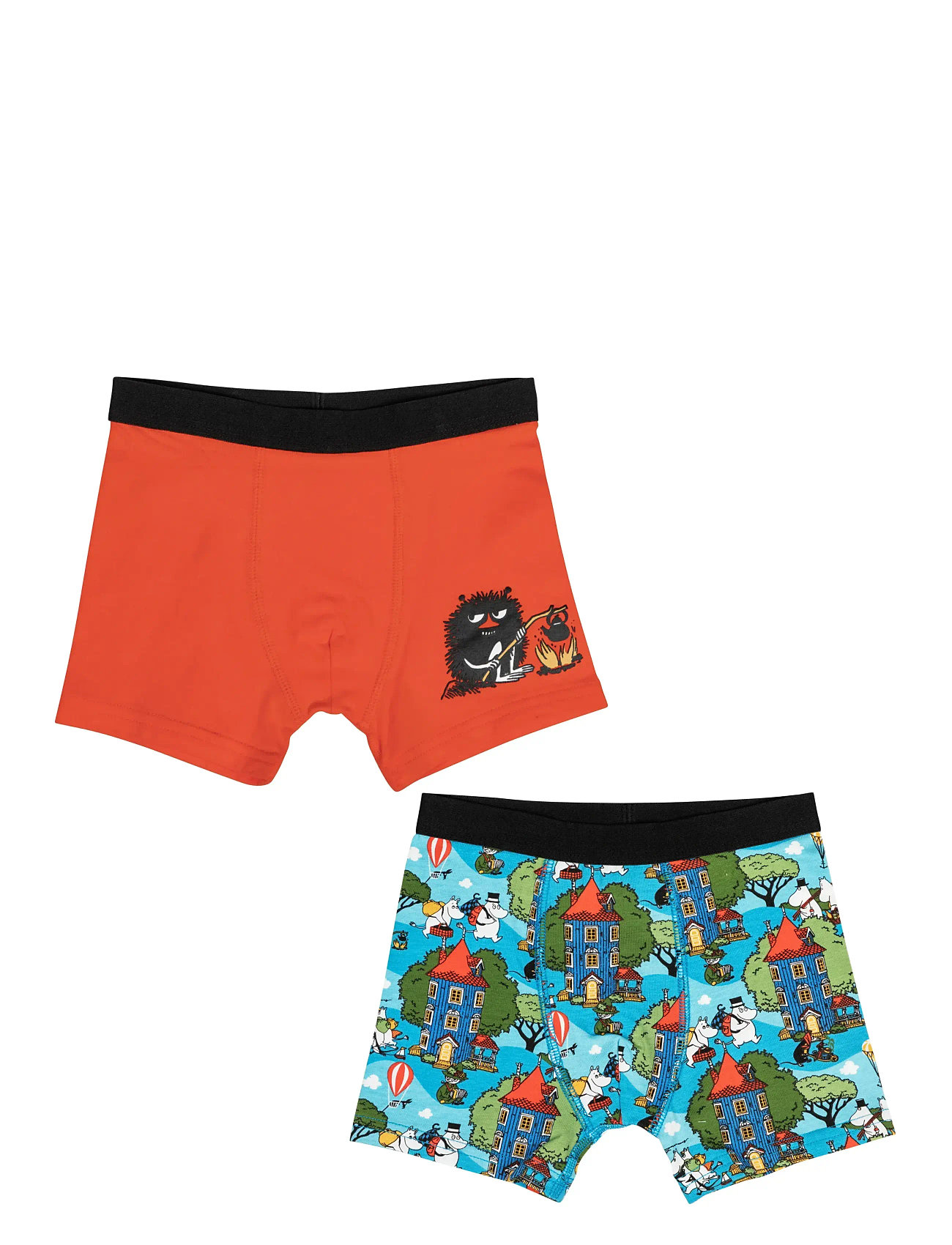 MUMIN Gård Boxershorts, 122/128, Orange, Undertøj > Underbukser, Børn