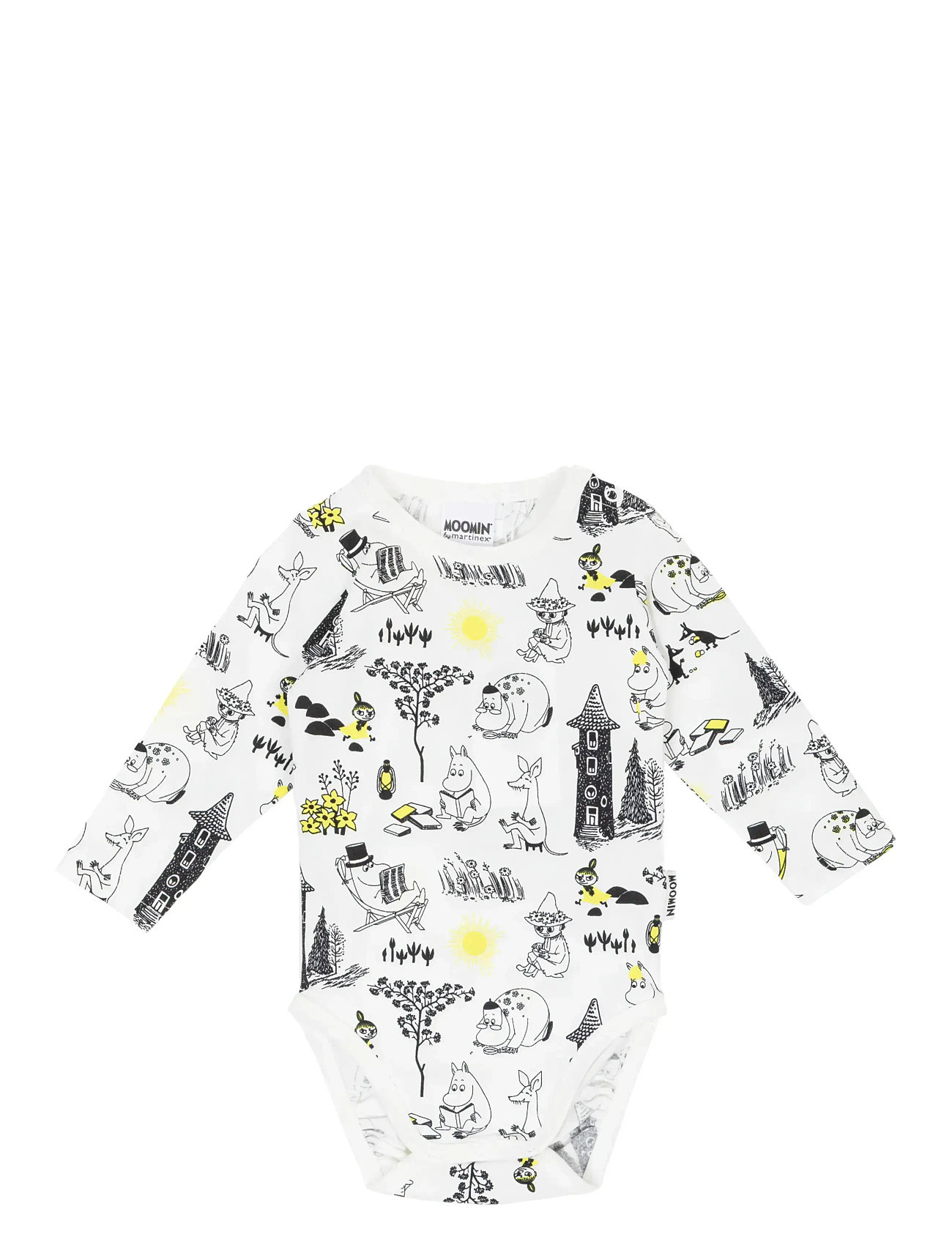 MARTINEX Lättja Body Sv/Vit 68 Weiß - 86 - Kinder
