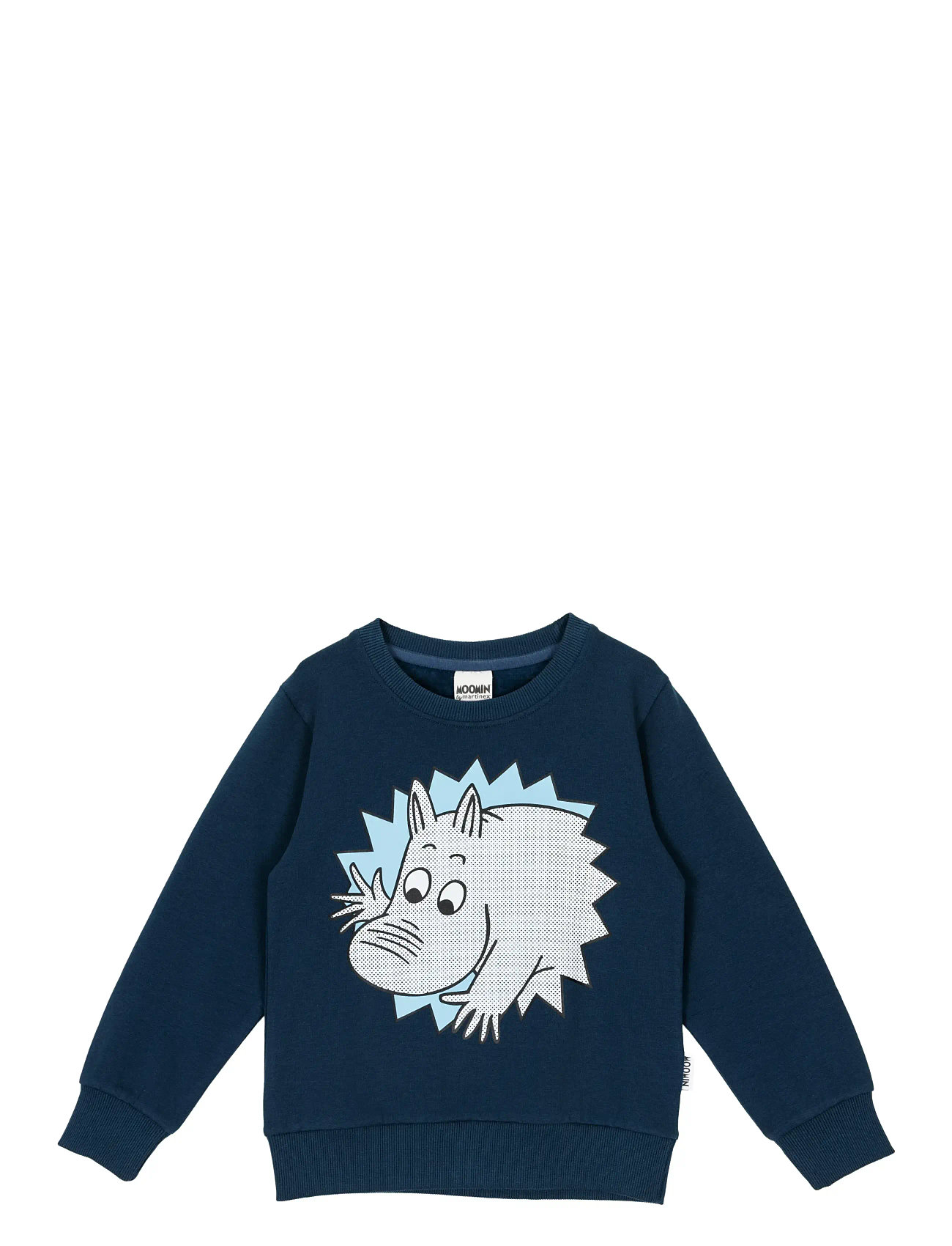 MARTINEX Hej Mumin Collegetröja Mblå 122 Navy - 110 - Kinder