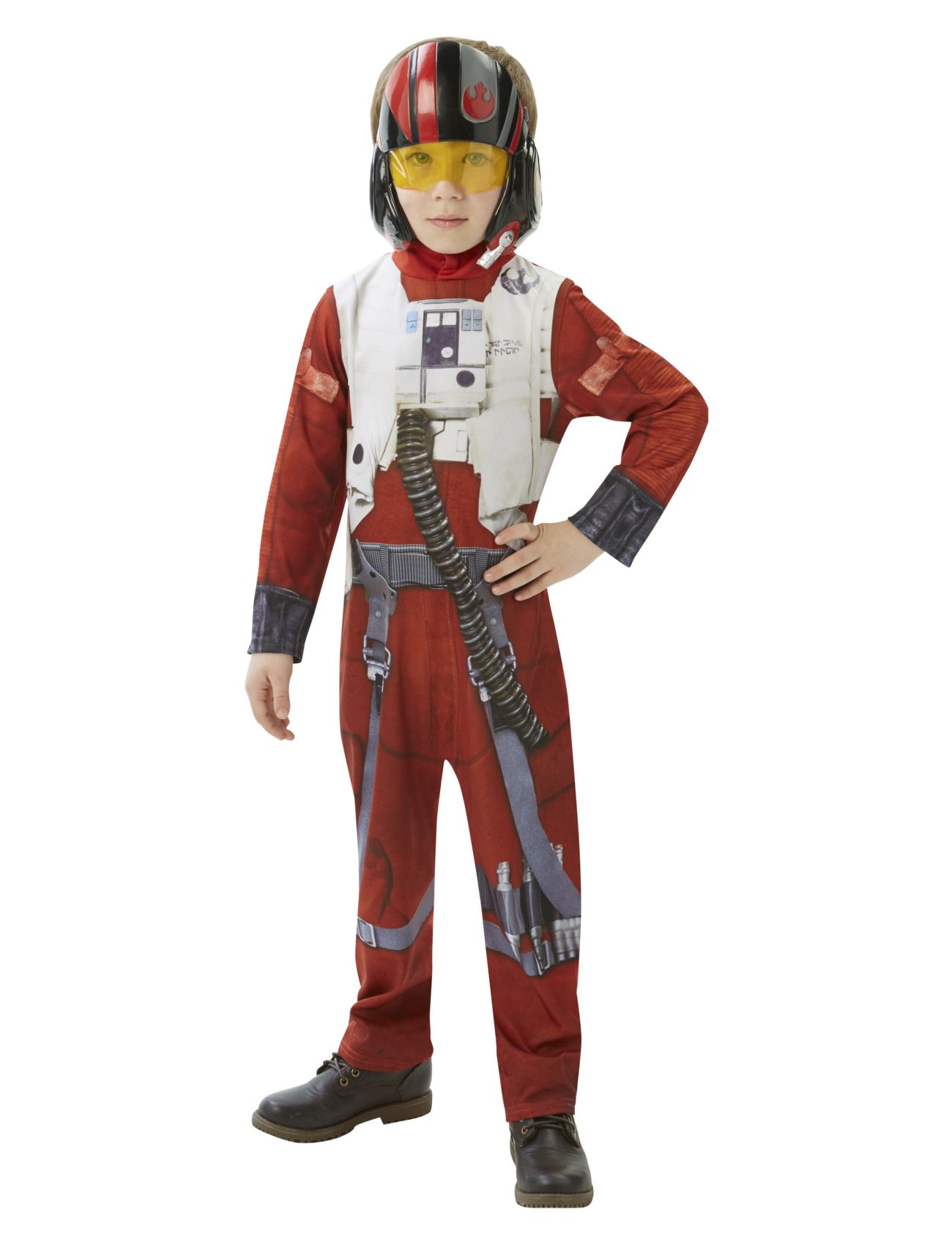 Star Wars Ep7 Xwing Fighter Pilot Toys Costumes & Accessories Character Costumes Red Martinex