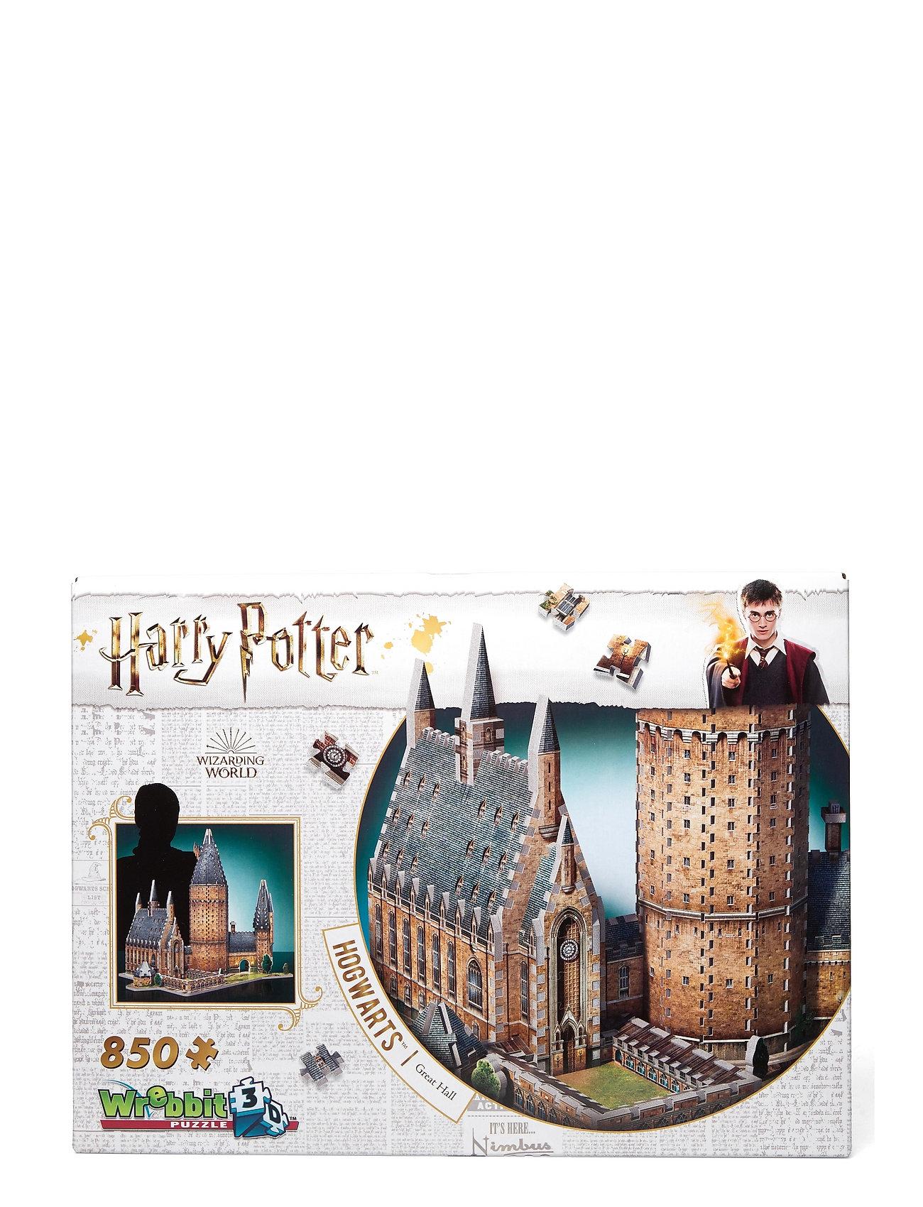 Hogwarts - Great Hall Toys Puzzles And Games Puzzles 3d Puzzles Multi/patterned Martinex