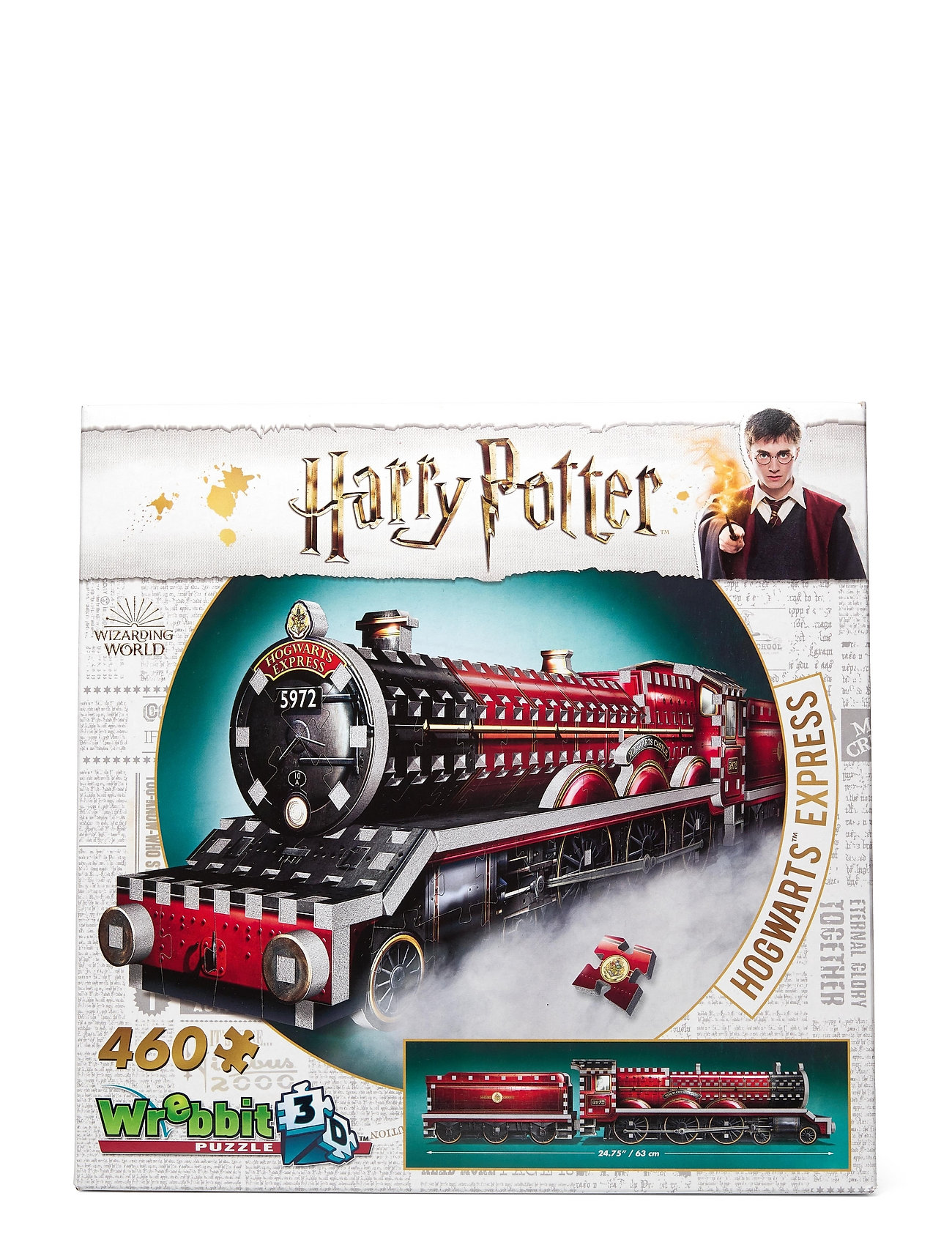 Hogwarts Express Toys Puzzles And Games Puzzles 3d Puzzles Multi/patterned Martinex