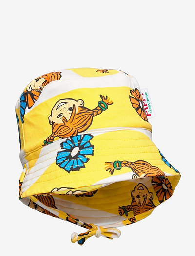 PIPPI & FLOWERS HAT - sun hats - blue
