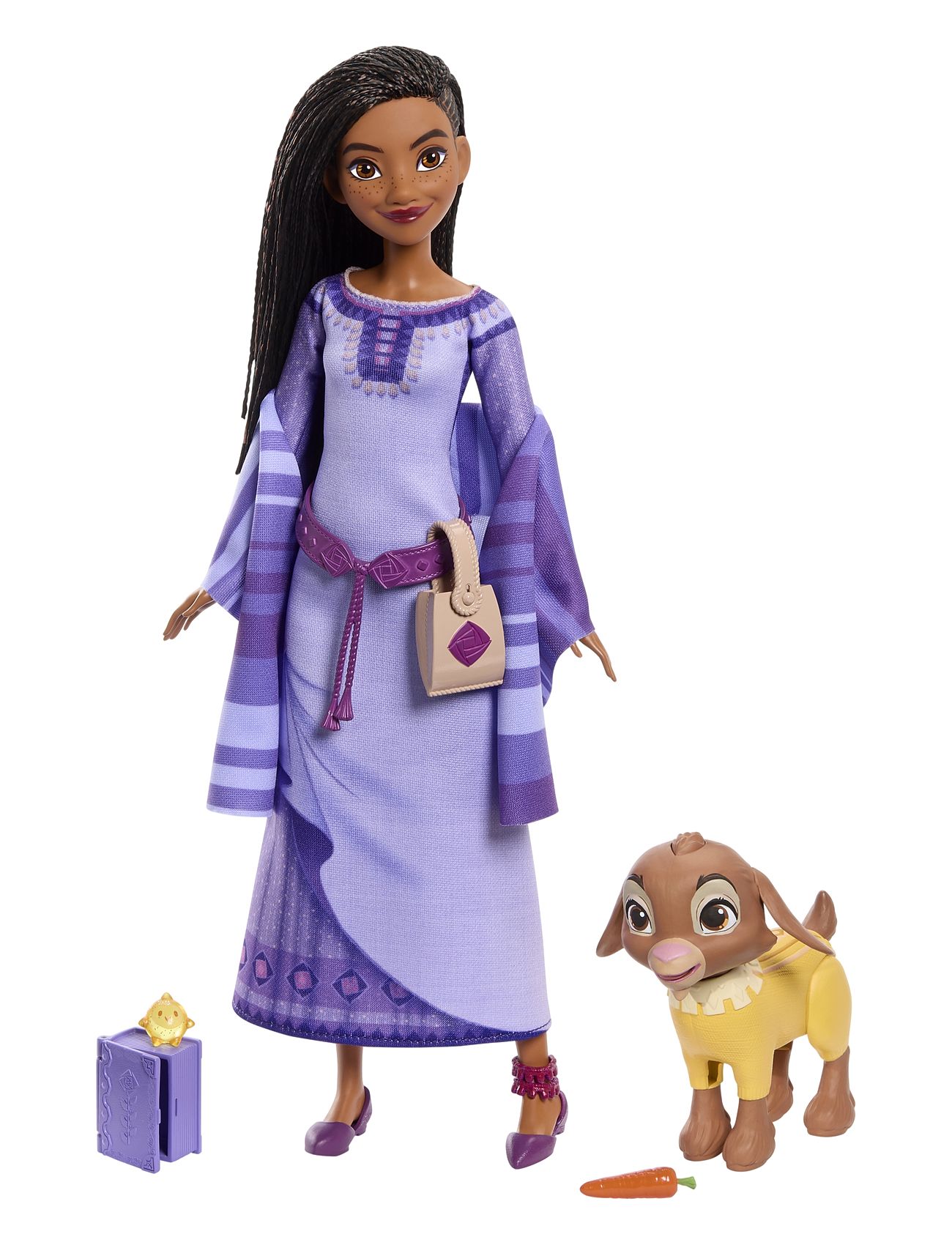 Disney Wish Asha Of Rosas Adventure Pack Fashion Doll Toys Dolls & Accessories Dolls Multi/patterned Princesses