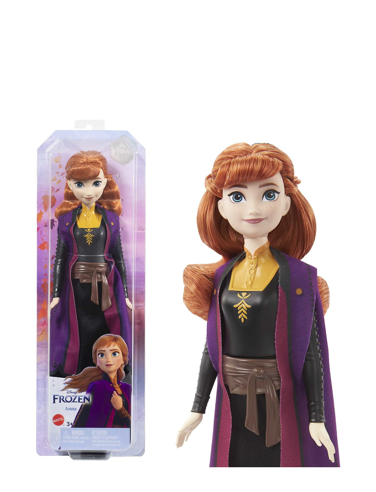 Disney Frozen Anna Doll Toys Dolls & Accessories Dolls Multi/patterned Frost
