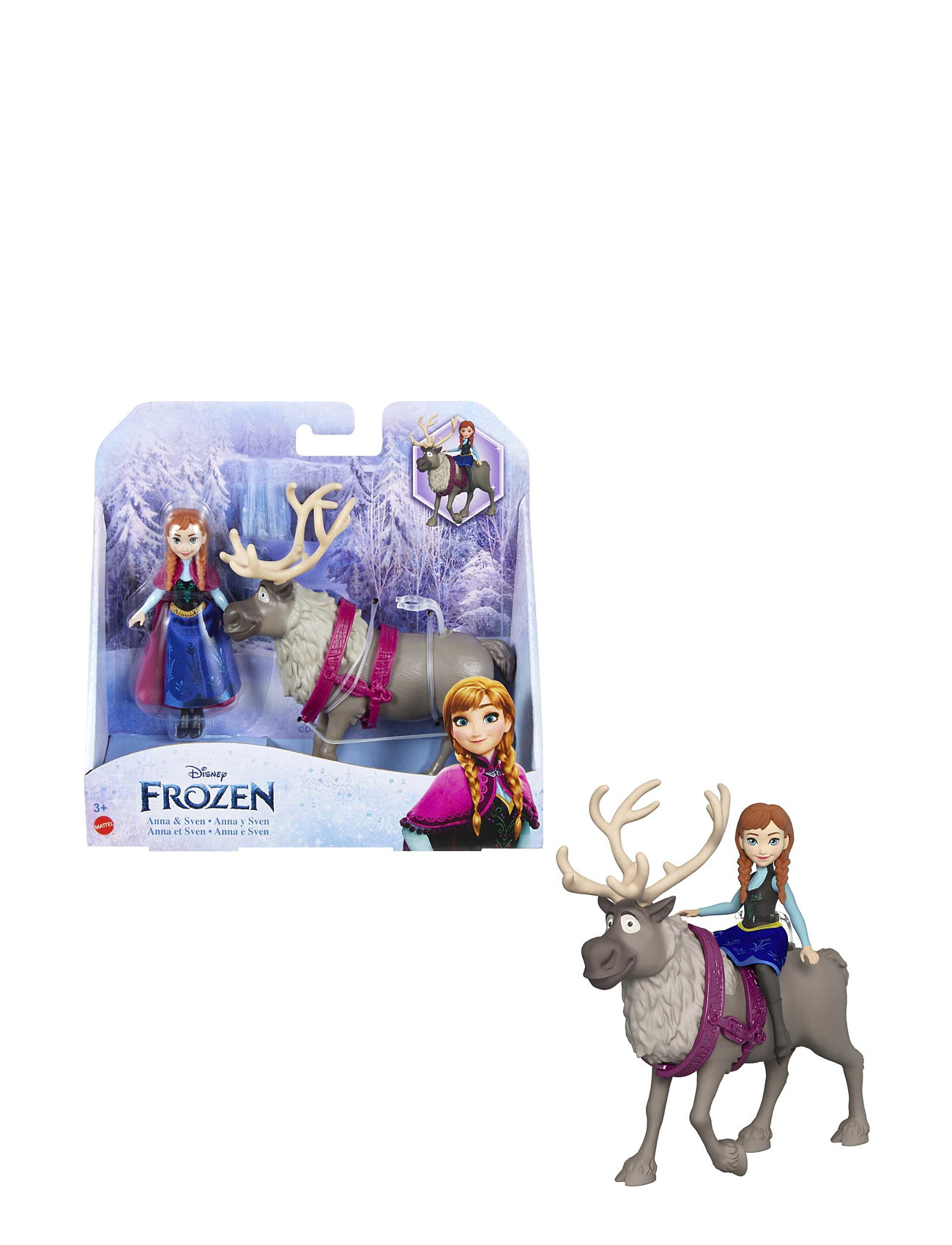 Disney Frozen Anna & Sven Toys Playsets & Action Figures Play Sets Multi/patterned Frost