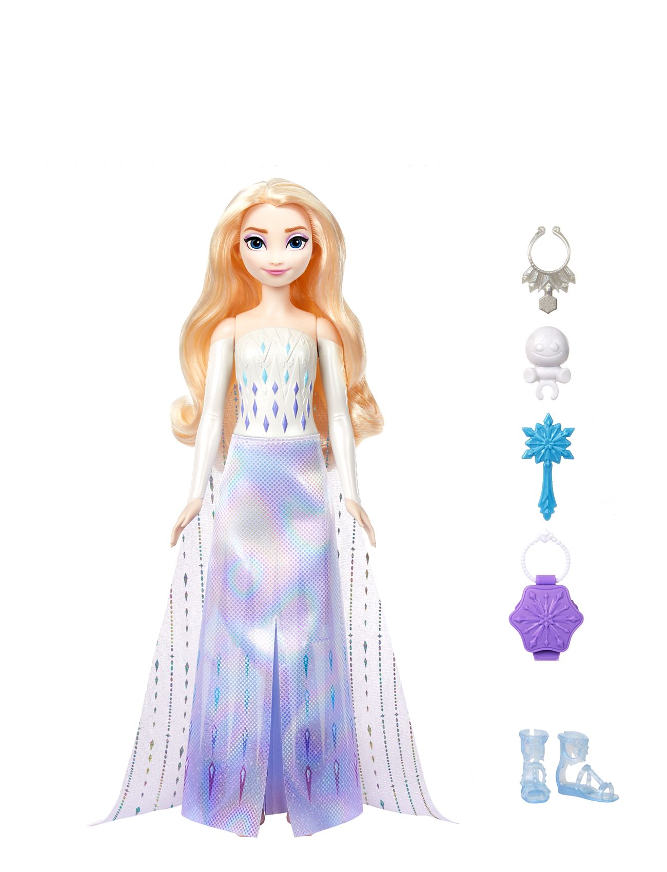 Disney Frozen Spin & Reveal Elsa Doll Toys Dolls & Accessories Dolls Multi/patterned Frost