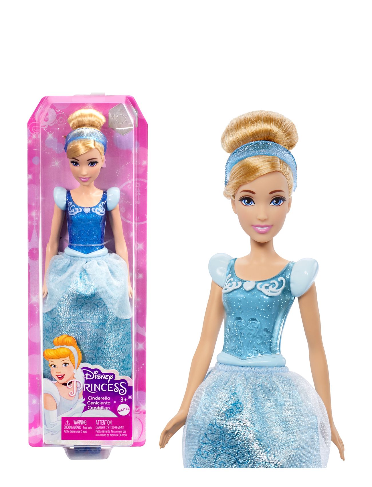 Disney Princess Cinderella Doll Toys Dolls & Accessories Dolls Multi/patterned Disney Princess