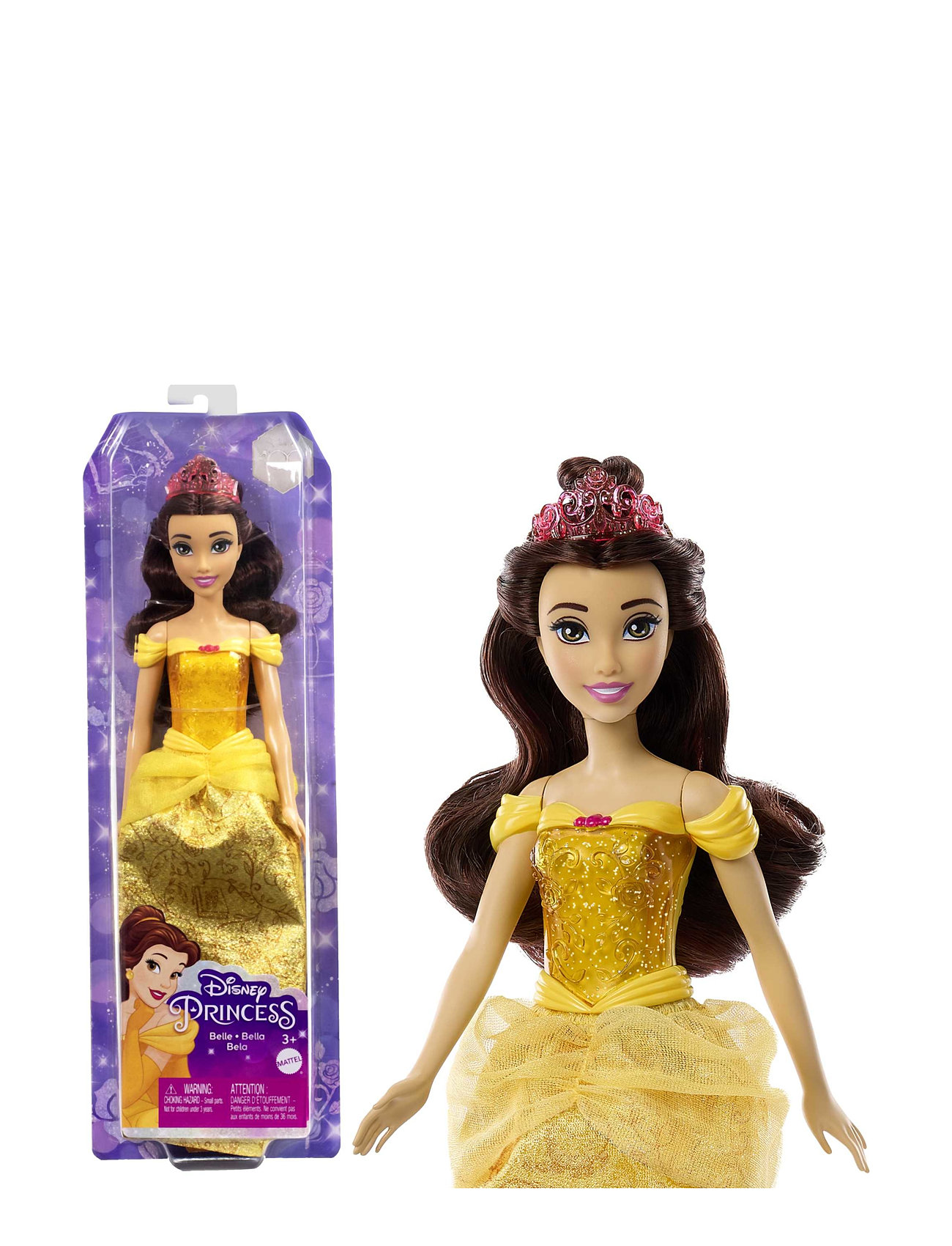 Disney Princess Belle Doll Toys Dolls & Accessories Dolls Multi/patterned Disney Princess