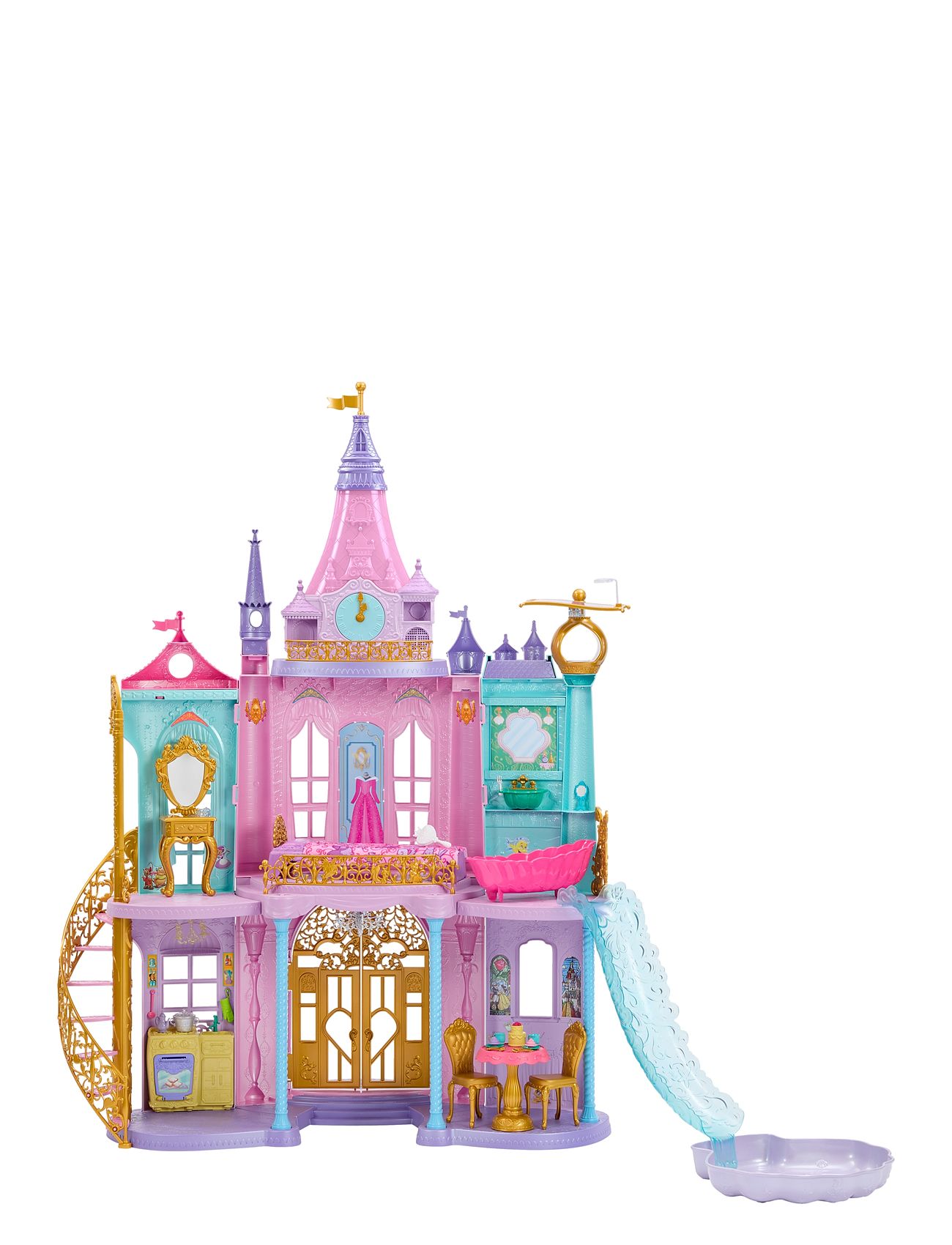 Disney Princess Magical Adventures Castle Toys Dolls & Accessories Doll Houses Multi/patterned Disney Princess