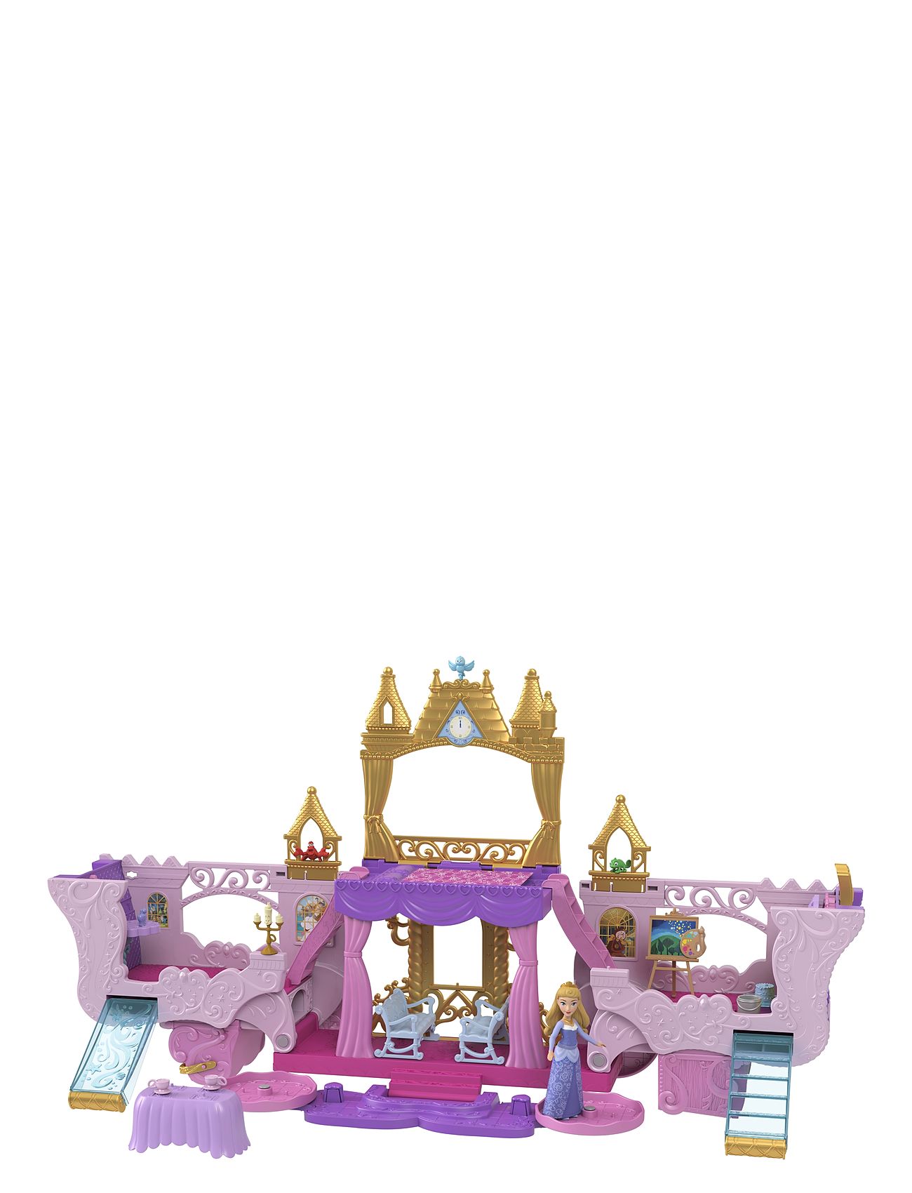 Disney Princess Carriage To Castle Playset Toys Playsets & Action Figures Play Sets Multi/patterned Disney Princess