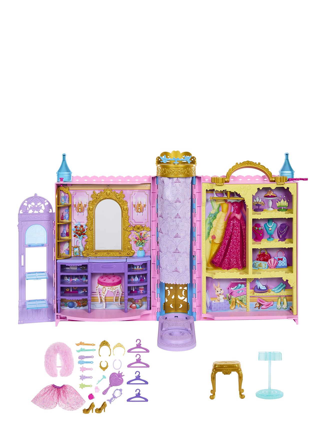 Disney Princess Ready For The Ball Playset Toys Dolls & Accessories Doll Houses Multi/patterned Disney Princess