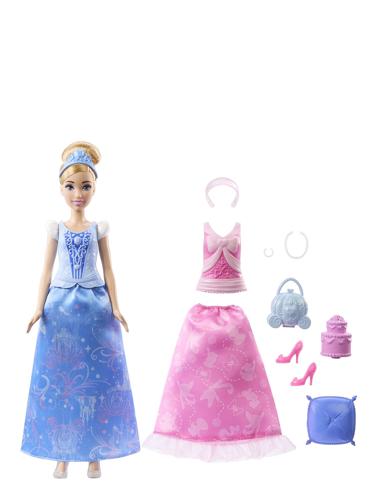 Disney Princess Disney Princess Cinderella 2-In-1 Stories Fashion Doll Multi/patterned