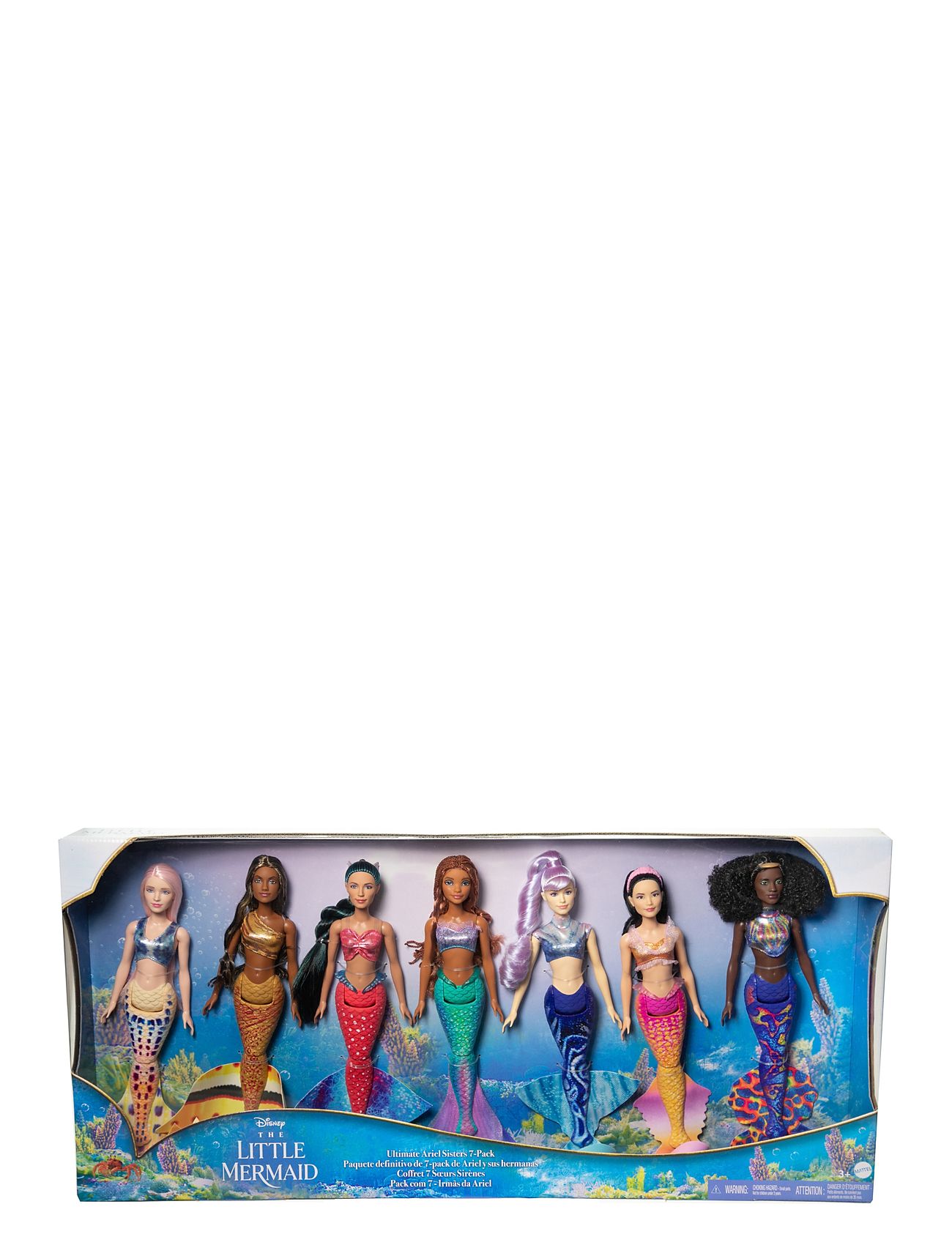 Disney The Little Mermaid Ultimate Ariel Sisters 7-Pack Patterned Disney The Little Mermaid 70644