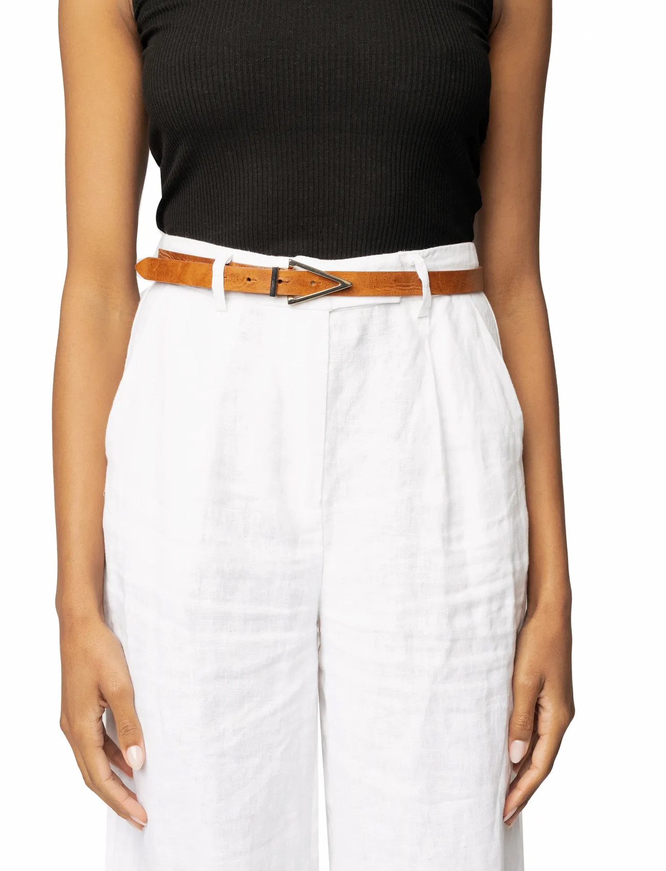 RE:DESIGNED EST 2003 Crista, 95, Brown, Belts > Casual Belt, Dame