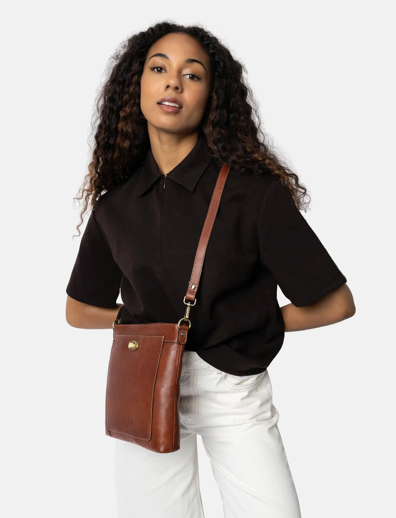RE:DESIGNED EST 2003 Moa Small, One Size, Brown, Tasker > Crossbody-Tasker, Dame