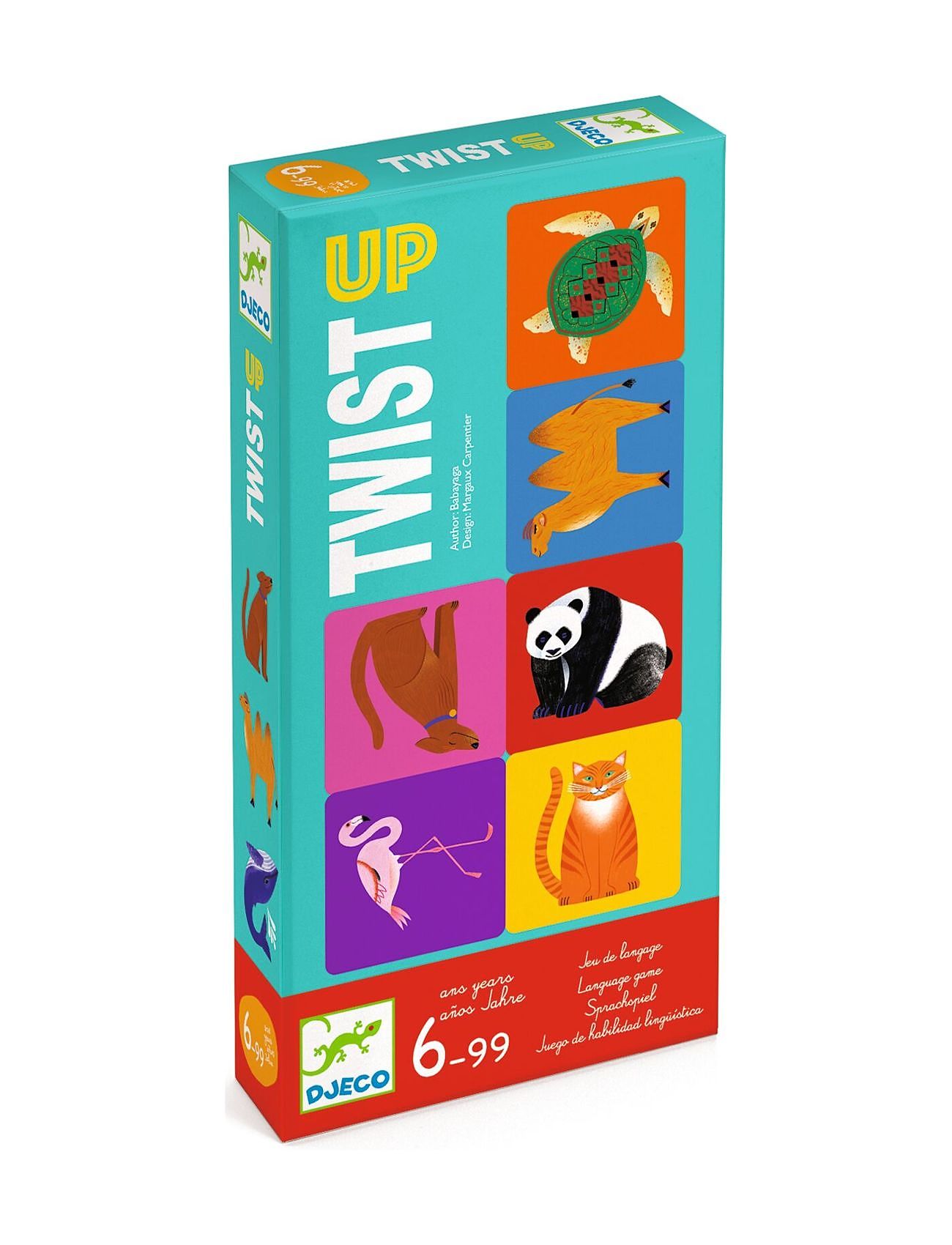 Twist Up Toys Puzzles And Games Games Card Games Multi/patterned Djeco