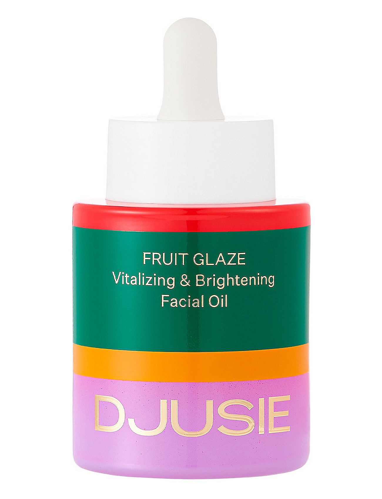 Djusie Djusie Fruit Glaze Vitalizing & Brightening Facial Oil, 30 ml, Nude, Ansigt > Ansigtsolier, Dame