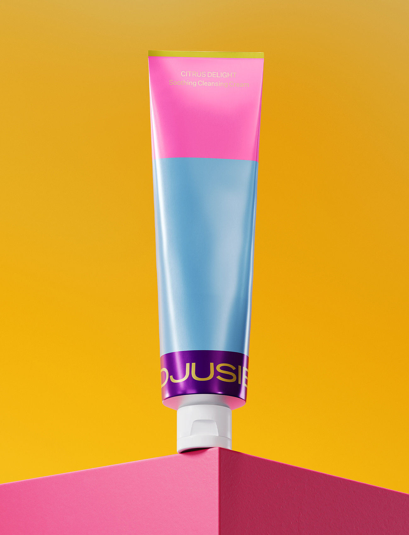 Djusie Djusie Citrus Delight Soothing Cleansing Cream, 100 ml, Nude, Rengøringsmidler > Ansigtsvask Og Rengøringsmidler, Dame