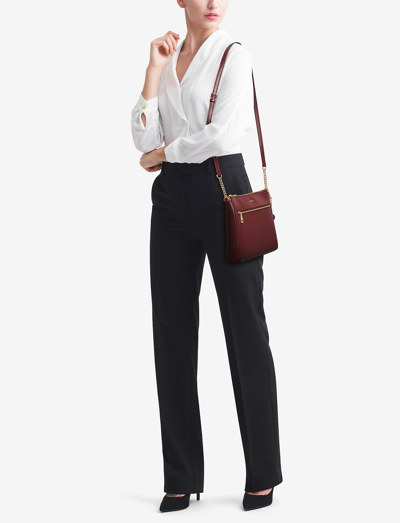 dkny bryant zip crossbody