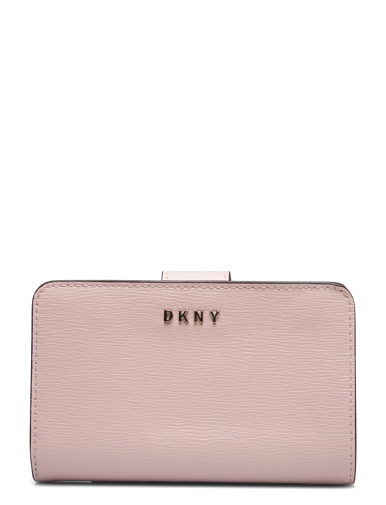 Brun DKNY Slg Bryant Bags Card Holders & Wallets Wallets Lyserød DKNY Bags for dame - Pashion.dk