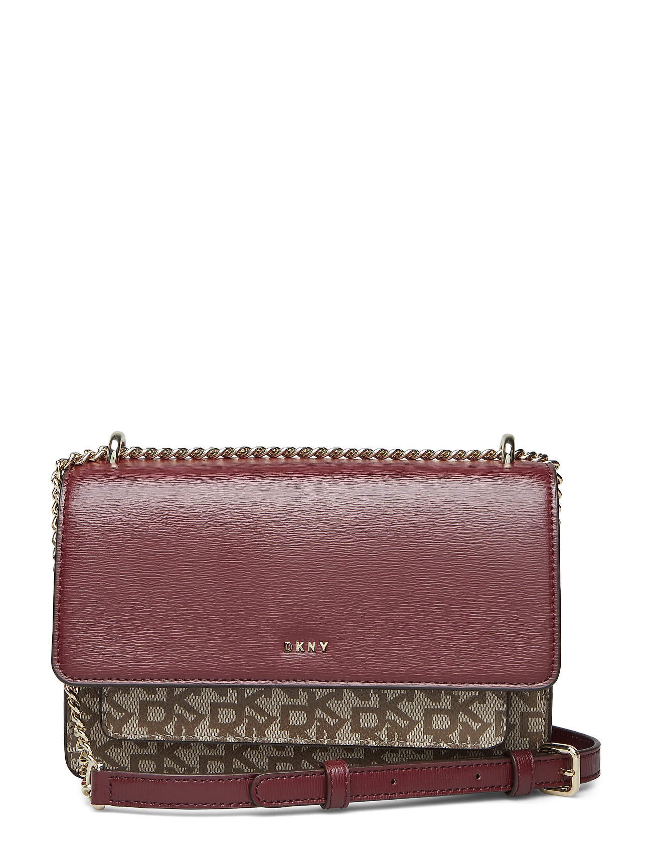 Bryant Sm Chain Flp Bags Small Shoulder Bagscrossbody Rood Dkny dkny bags kopen in de aanbieding