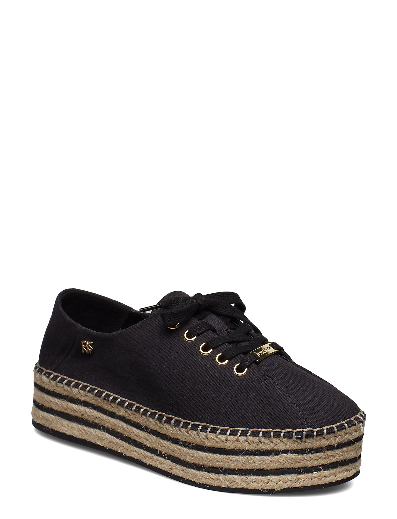 Adrian Sandalettes Espadrilles Laag Zwart Dkny dkny kopen in de aanbieding Adrian Sandalettes Espadrilles Laag Zwart Dkny dkny kopen in de aanbieding