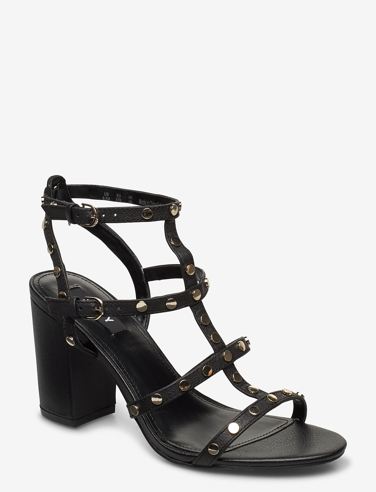 dkny black sandals