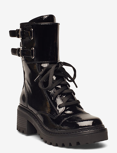 dkny combat boots