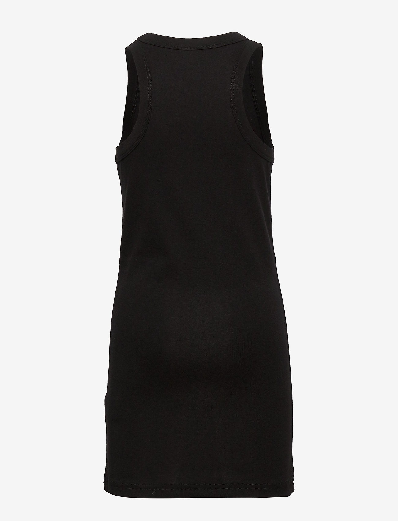 dkny black sleeveless dress