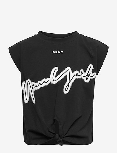 FANCY T-SHIRT - wzorzysty t-shirt z krótkimi rękawami - black