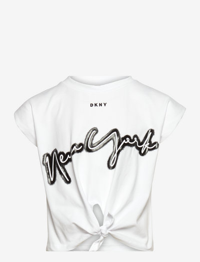 FANCY T-SHIRT - wzorzysty t-shirt z krótkimi rękawami - white