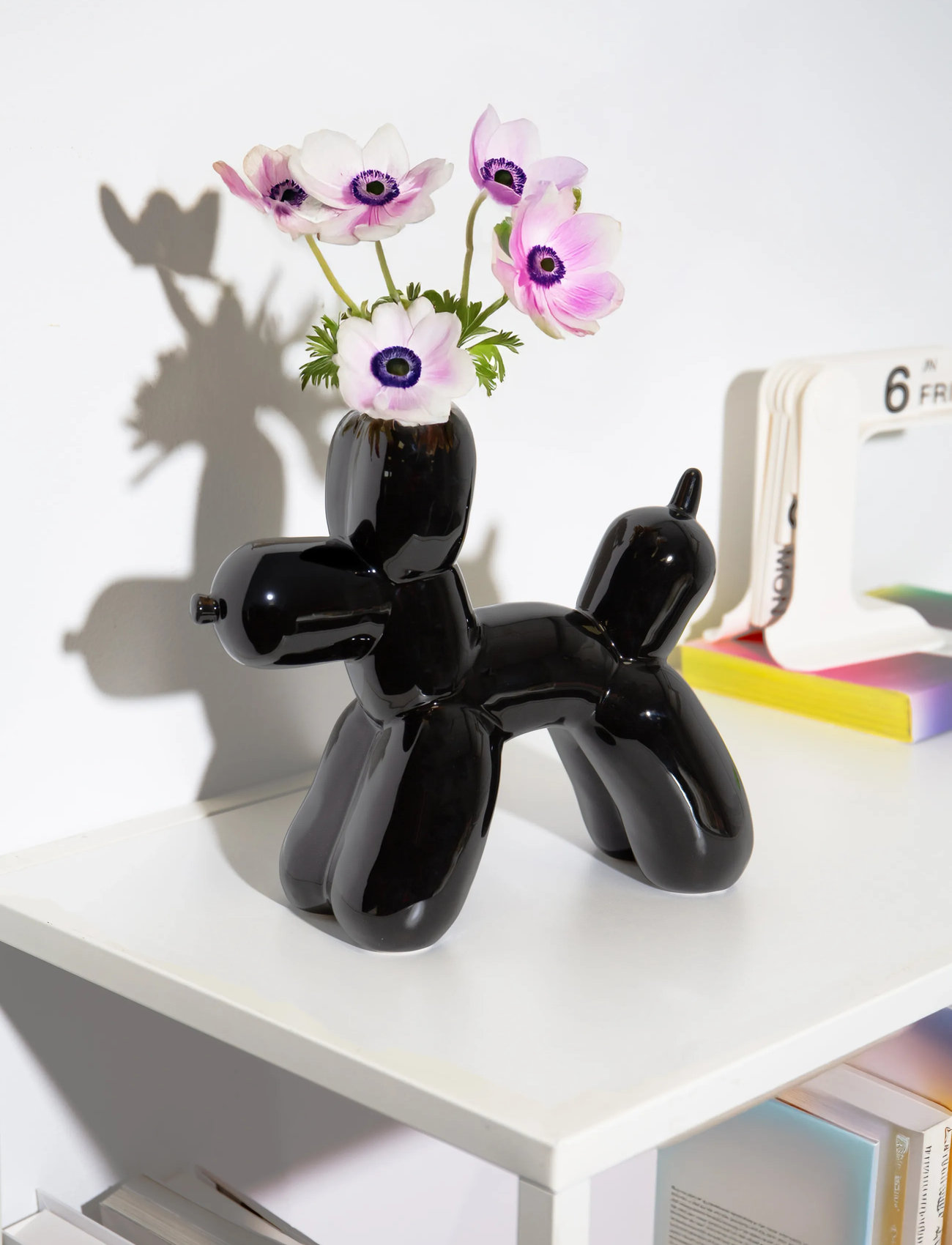 DOIY Vase - Bobby, H21 cm, Black, Vases > Other Vases, Unisex