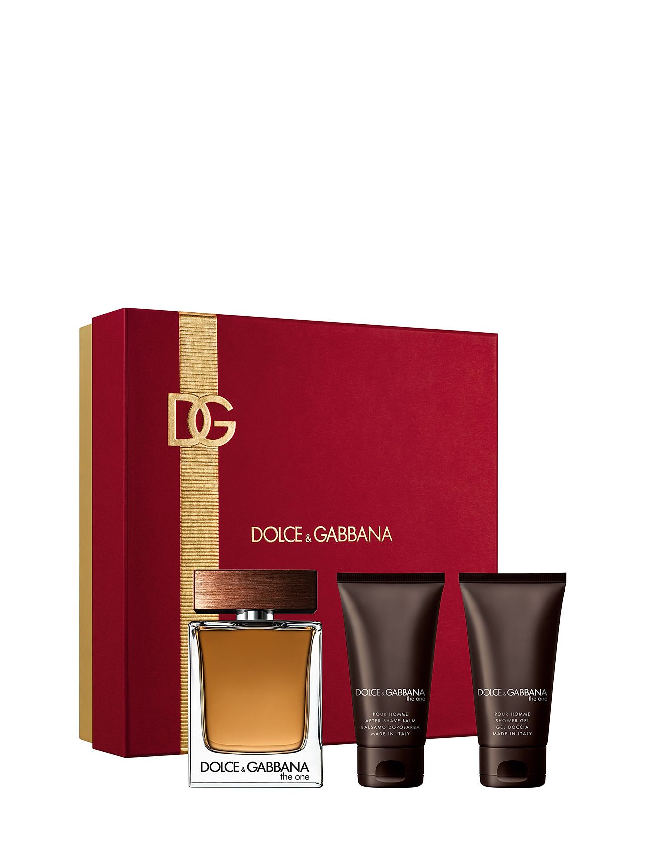 Dolce&Gabbana Gift Set The Pour Homme Edt + After Shave Balm + Shower Gel Nude