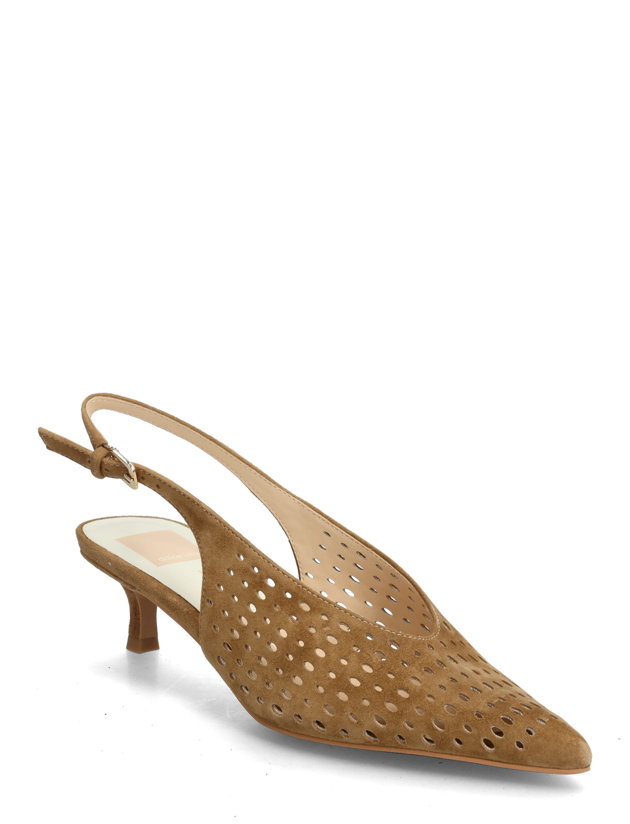 Dolce Vita Alenna Perf, 38, Brown, Sling Backs > Heeled Slingbacks, Dame