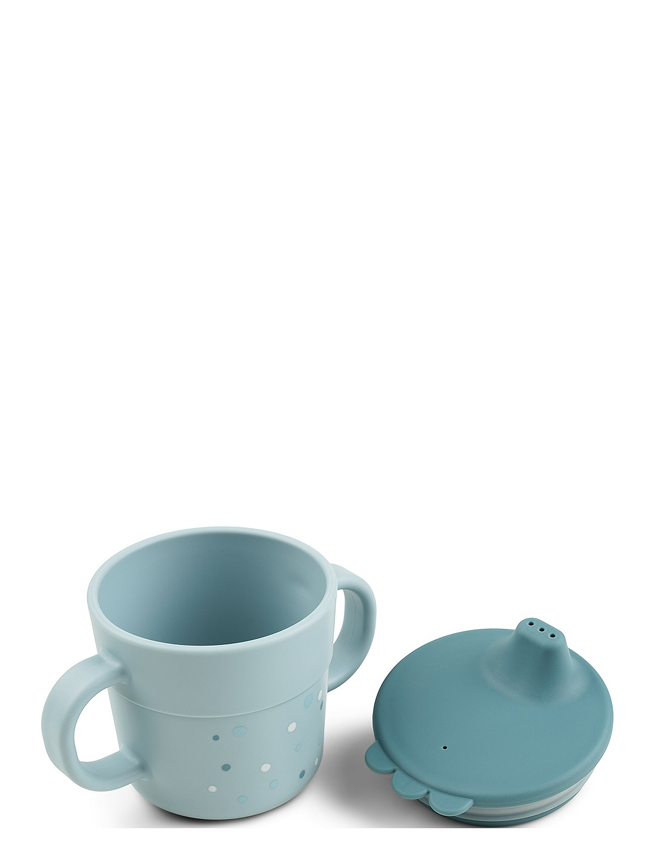 Foodie Spout Cup Happy Dots Blue D By Deer