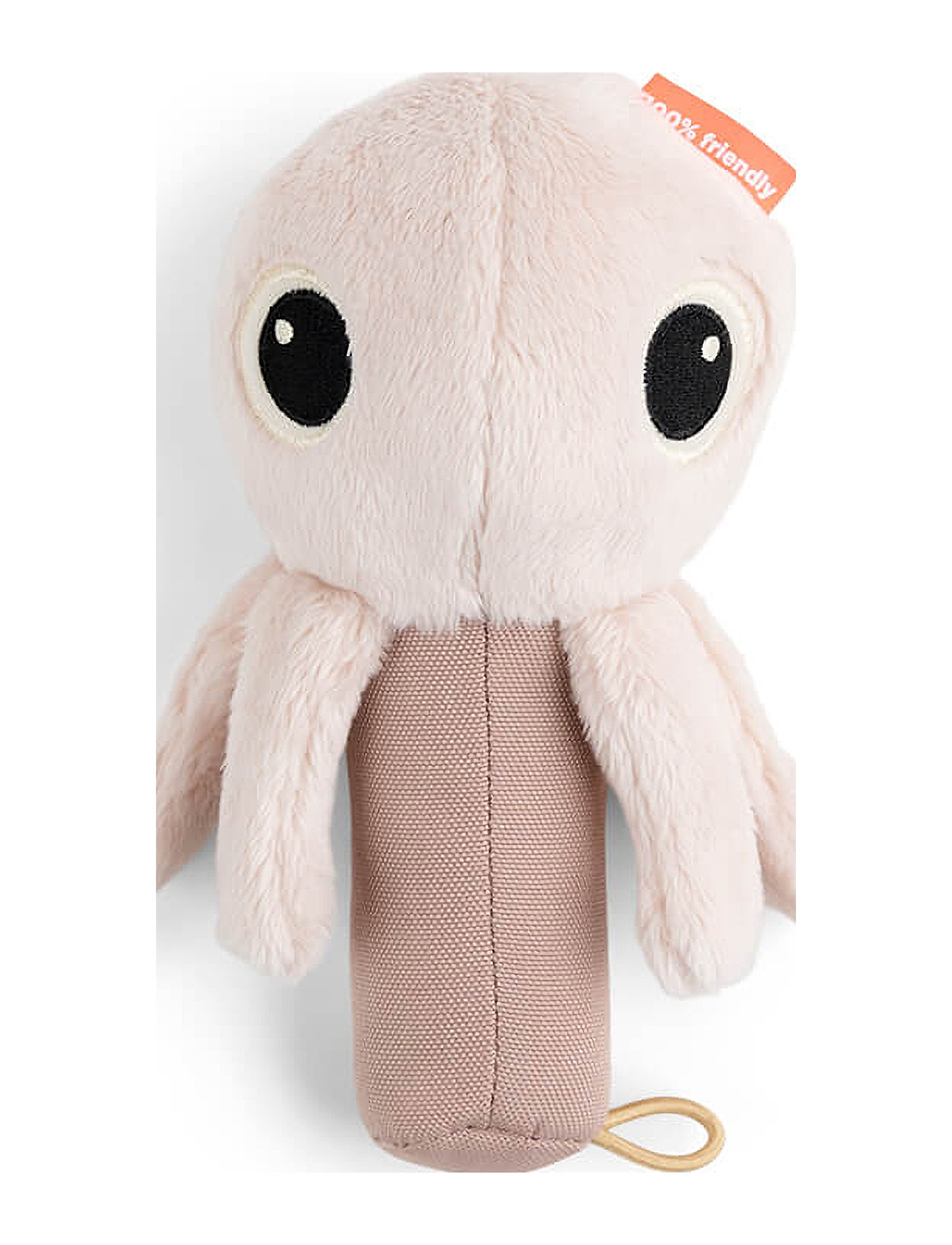 Done by Deer Sensory Rattle Mirror Jelly Powder, 6X 7.5X 14 cm, Pink, Educational Legetøj > Activity Legetøj, Børn
